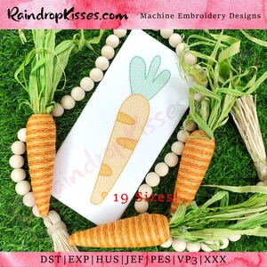 carrot sketch embroidery design, DIGITAL DOWNLOAD, carrot embroidery design, file, mini sketch, quick stitch, mini embroidery design, 4x4