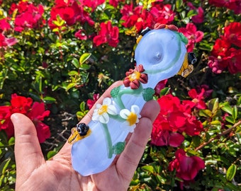 Floral Glass pipe/ Glass Pipes/ Pipe/ Pipes
