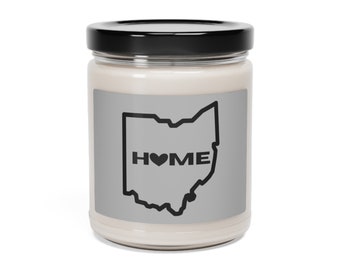 OHIO HOME! This Scented 9 oz Soy Candle Is Perfect For Anyone Who Has Ever Considered Ohio Their Home!