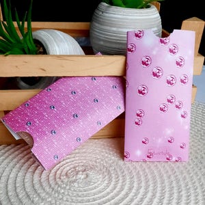 Pillendoosje "Pink Bubbles"