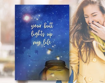 Funny Firefly Card - Instant Download!