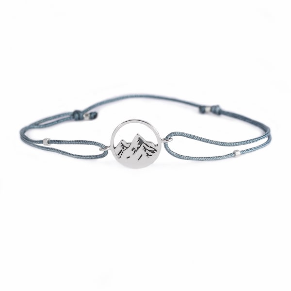 Berg Armband Silber