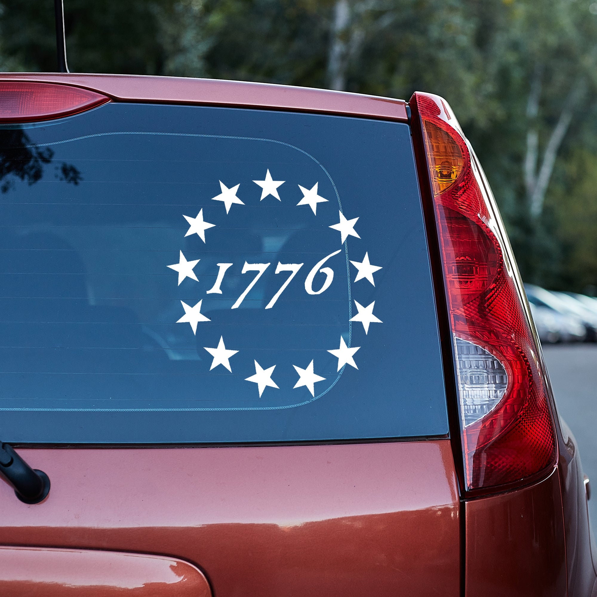 1776 Betsy Ross Flag Truck Window Decal: Molon Labe Vinyl - Etsy