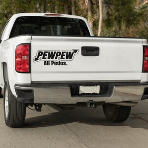 Pew Pew ALL Pedos vinyl decal,Epstein, Truck Decal, window decal car Free Shipping, decals for cars,Snarky Decal,laptop decal,gift idea