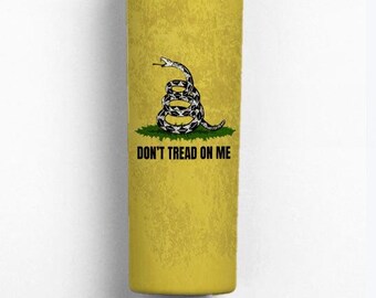 „Tritt nicht auf mich“-Becher (590 ml), libertär, Gadsden-Schlange, Gadsden, Freiheitsbecher, Geschenk, Reisebecher für Erwachsene, versandkostenfrei
