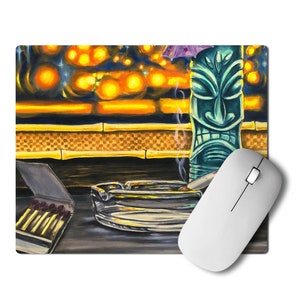 Beth stepped away, tiki decor,tiki art, tiki bar decor, tiki themed gifts, tiki theme