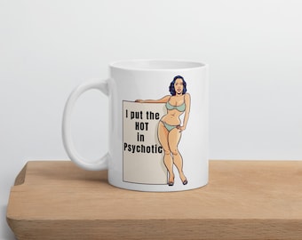 Ich bin der Inbegriff von „Psychotic“ – Geschenkidee für den Chef, lustiges Weihnachtsgeschenk für Kollegen, Kleinigkeit für Erwachsene, witzige Wichtelgeschenke