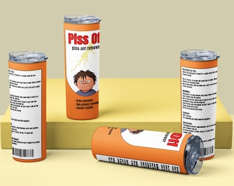 Piss Off 20 Unzen Edelstahlbecher, lustiges Geschenk für Erwachsene