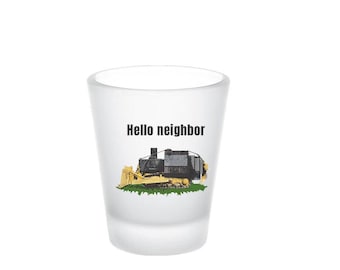 Hallo Nachbar, Schnapsglas, Killdozer, Kill Dozer, 2. Verfassungszusatz, Freiheit, Libertärer, Freiwilligkeit, Verfassung, 4. Juli, Freiheit