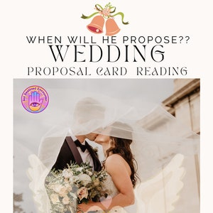 Quand proposera-t-il ? Lecture de carte de demande en mariage