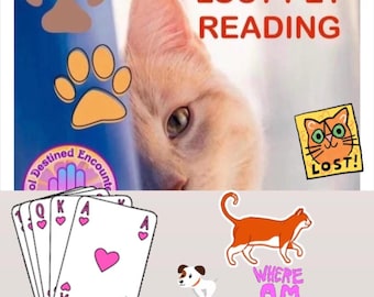Lost Pet Psychic Card Reading, Pet Location Guidance