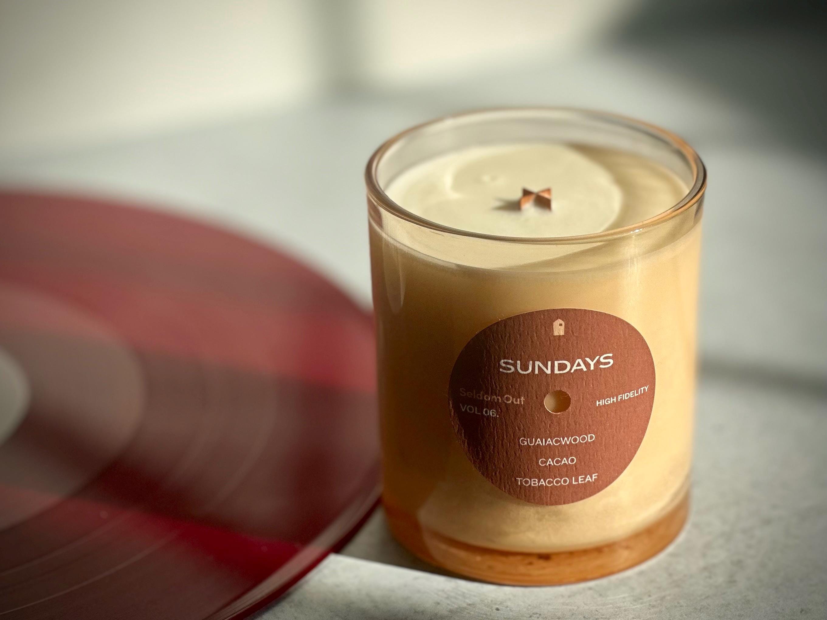 tobacco leaf and vanilla candle Pipe Throughout the burn This weather is bringing out