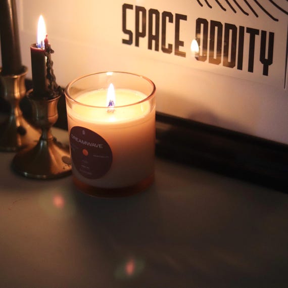 Hinoki Scented Candle | Soy-coconut Wax Blend & Wood Wick | Woody