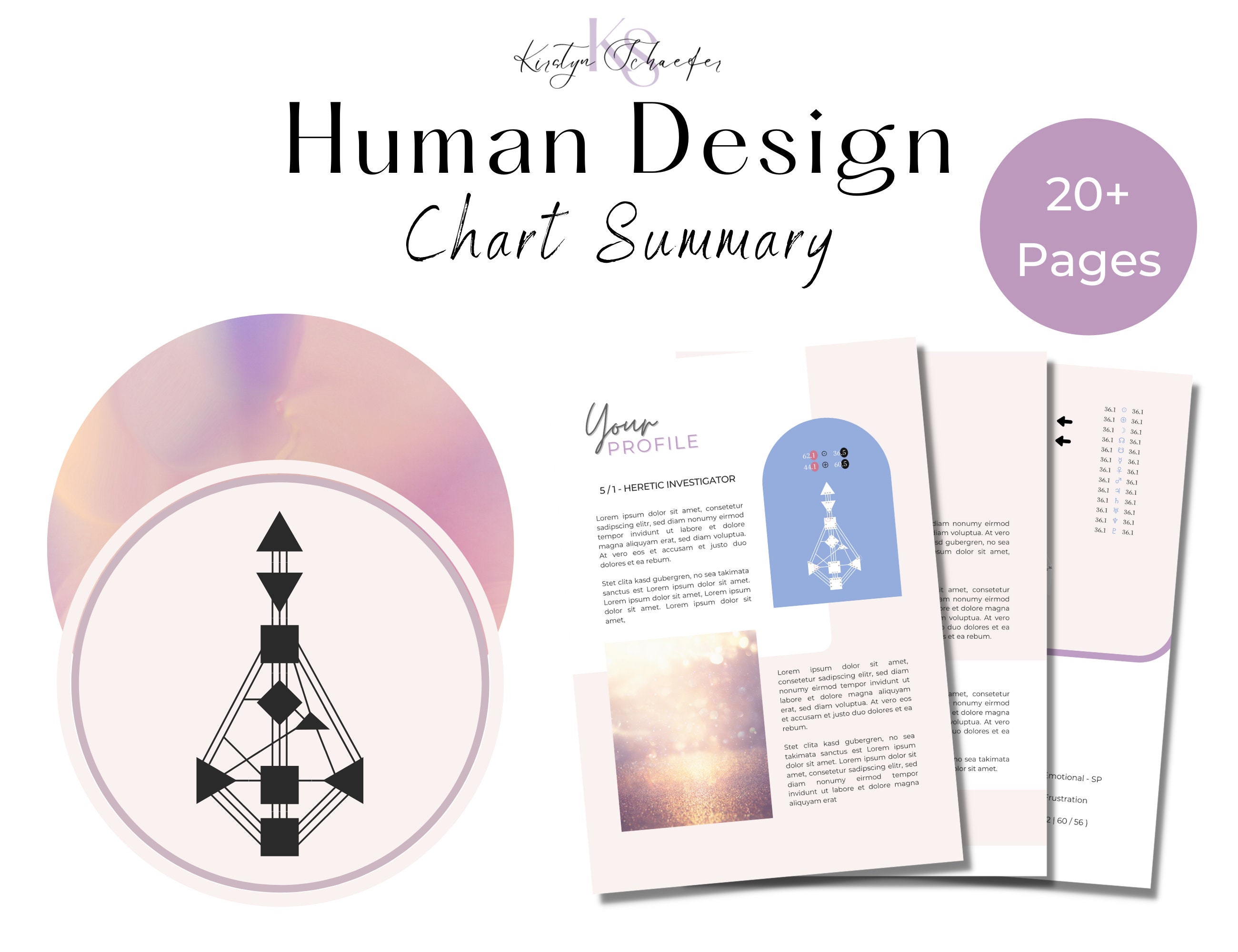 Human Design Chart Summary Human Design Reading Human - Etsy