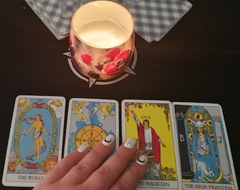 Derselbe Tag Eine Frage Tarot Legung