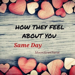 SAME DAY How they feel about you? LOVE Reading