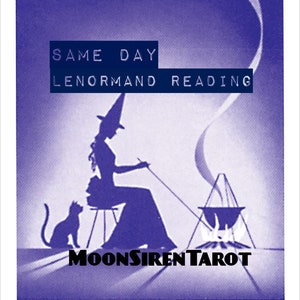 SAME DAY Lenormand Reading Gypsy Tarot