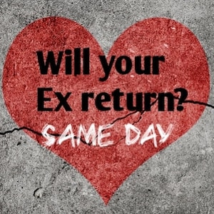 SAME DAY Will your Ex return? What are they thinking?  Love Reading