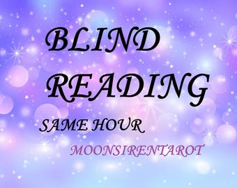 Lectura de tarot a ciegas el mismo día