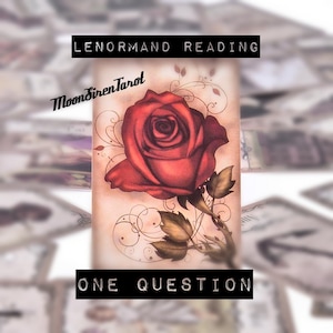 SAME DAY Lenormand Lesung Eine Frage