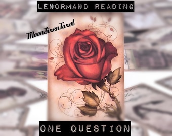 SAME DAY Lenormand Lesung Eine Frage