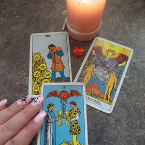 SAMMA TIMME Kärleksläsning Tarotfråga bild 8