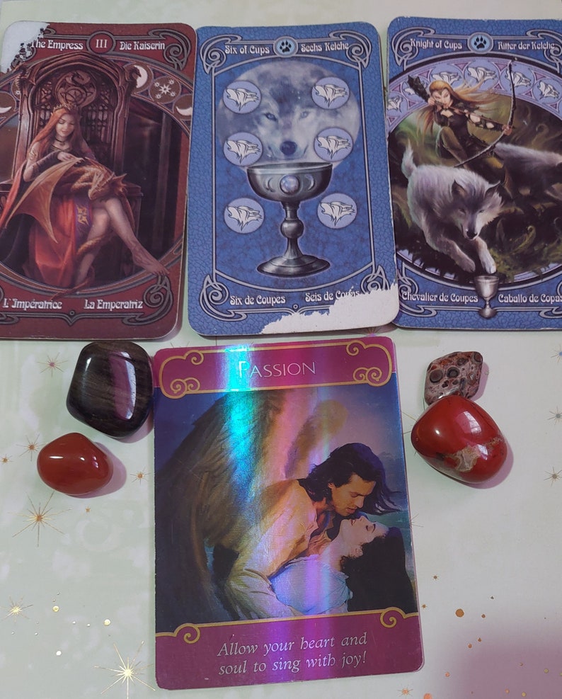 SAMMA TIMME Kärleksläsning Tarotfråga bild 6