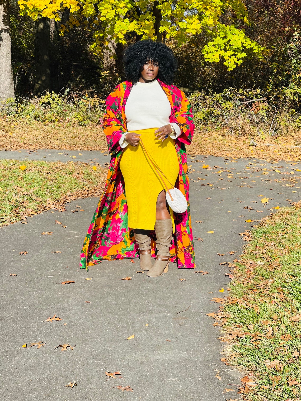 Kia Ankara Kimono (Ready To Ship)