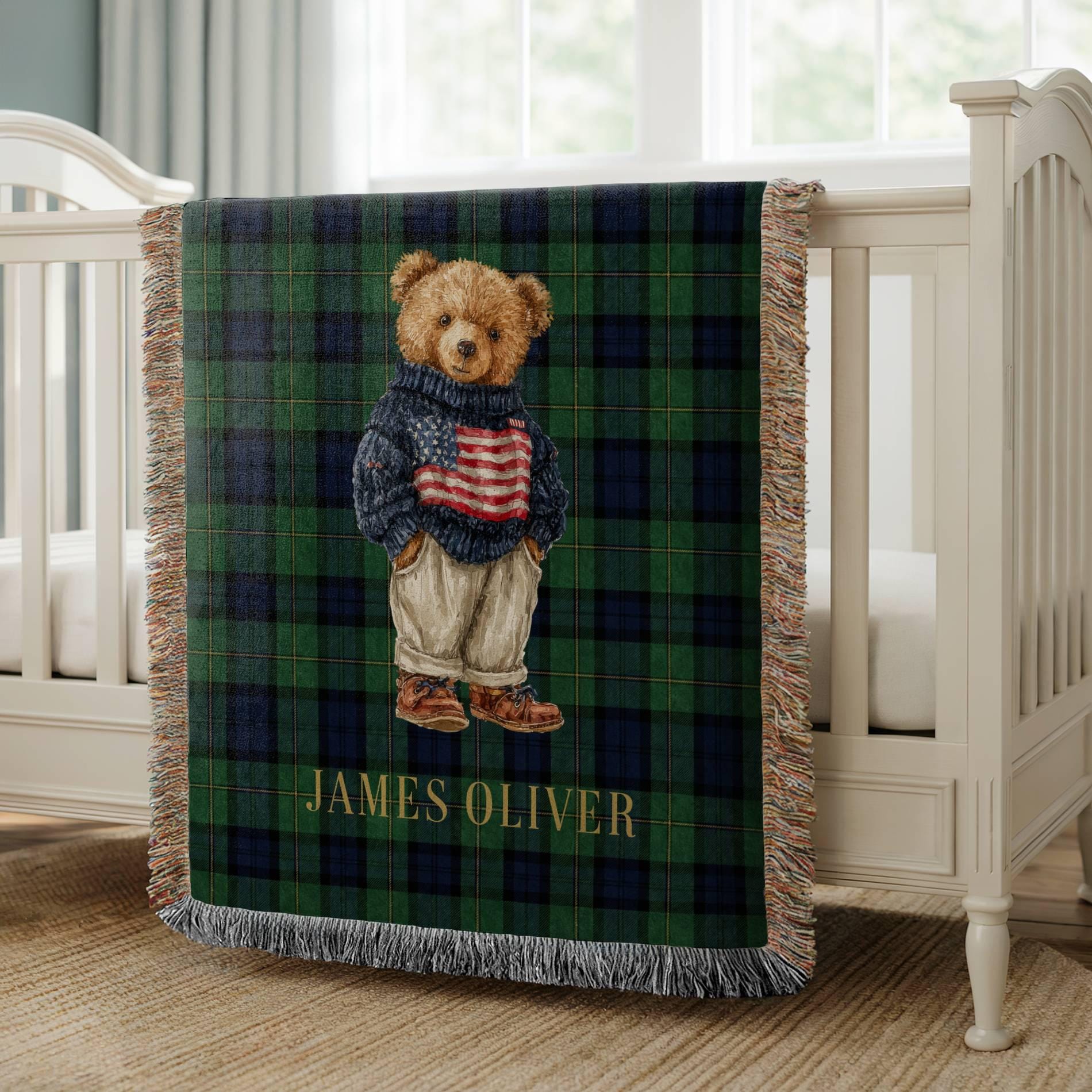 Vintage Ralph Lauren Blanket - Etsy