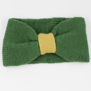 Handmade Hand Knit Alpaca and Cashmere Uplands Ear Warmer Headband