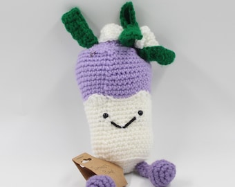 Handgemachte Häkelarbeit Amigurumi Lavender Latte Plüschtier