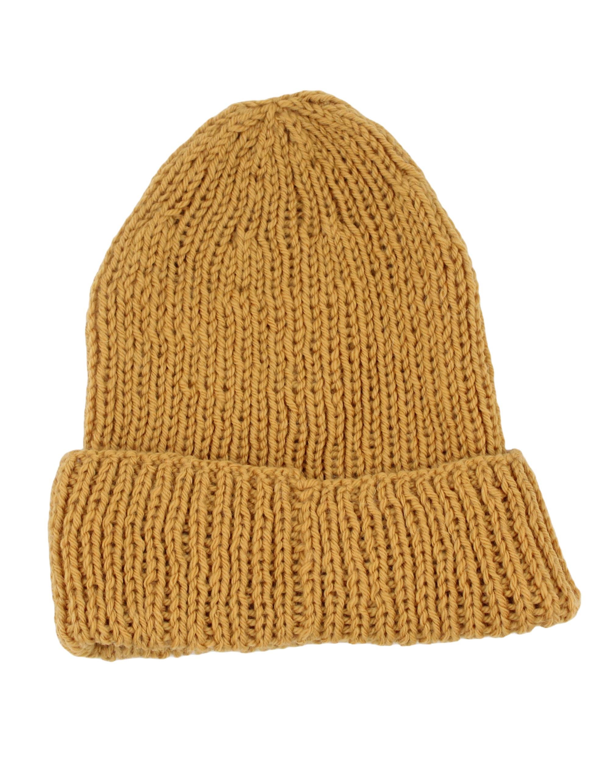 L\'Envers Handmade Ribbed Knit Beanie – NWT Handmade Hand Knit Superwash Wool Ribbed Knit Beanie Hat - Etsy main image 4