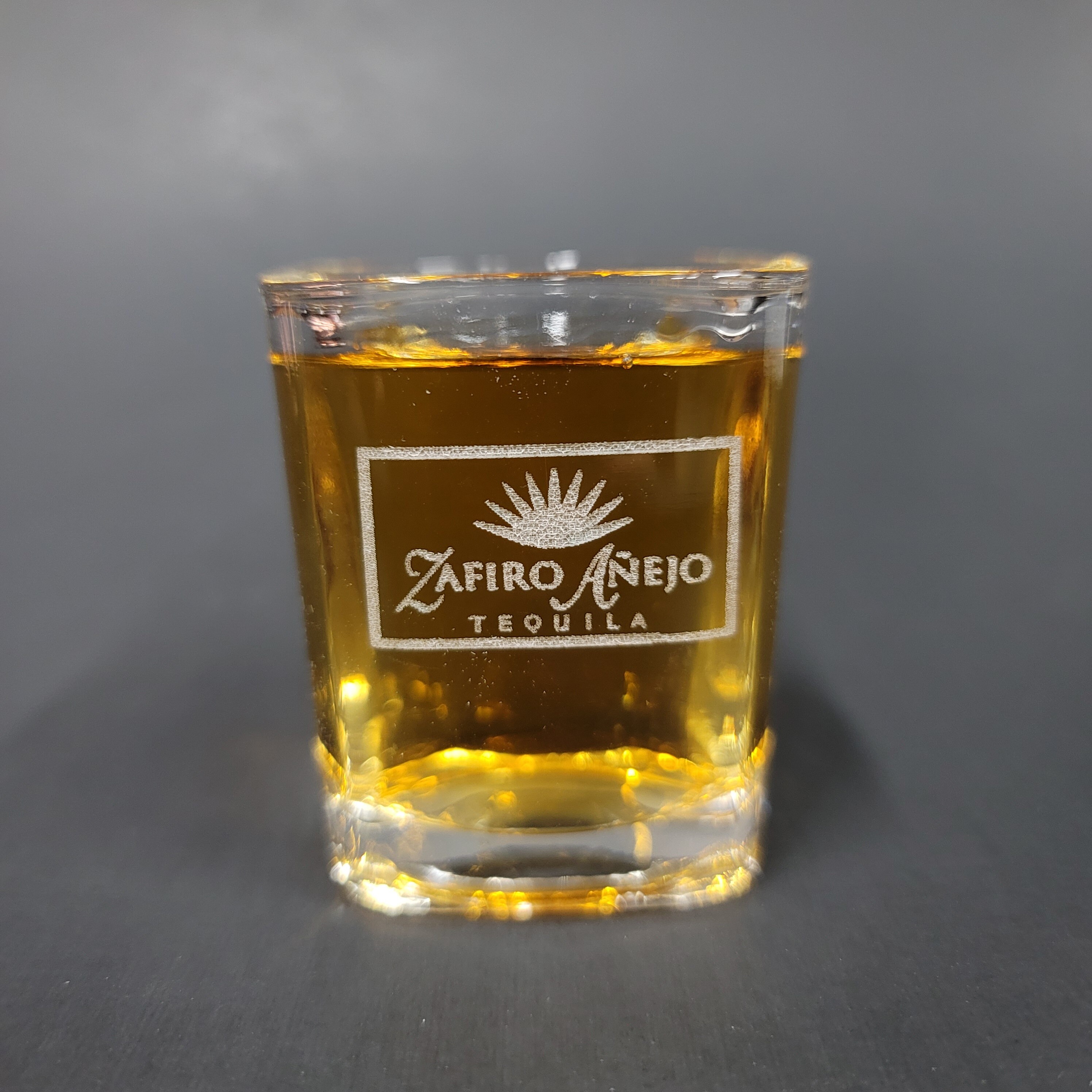 Zafiro Añejo Tequila Bottle Topper & Shot Glass Set breaking Etsy Singapore