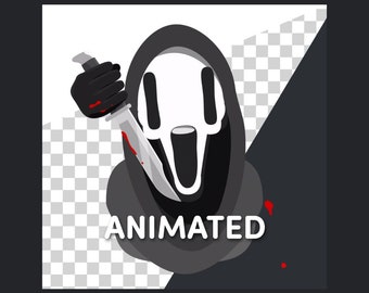 Animated Emote for Twitch - Ghostface 2 - DBD Animated Emotes