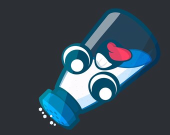 Animated Emote for Twitch - Salty Emote 2