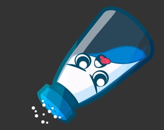 Animated Emote for Twitch / Discord - Salty Emote 1