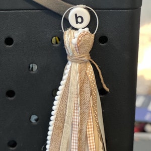 Ribbon Bag Charms - Etsy