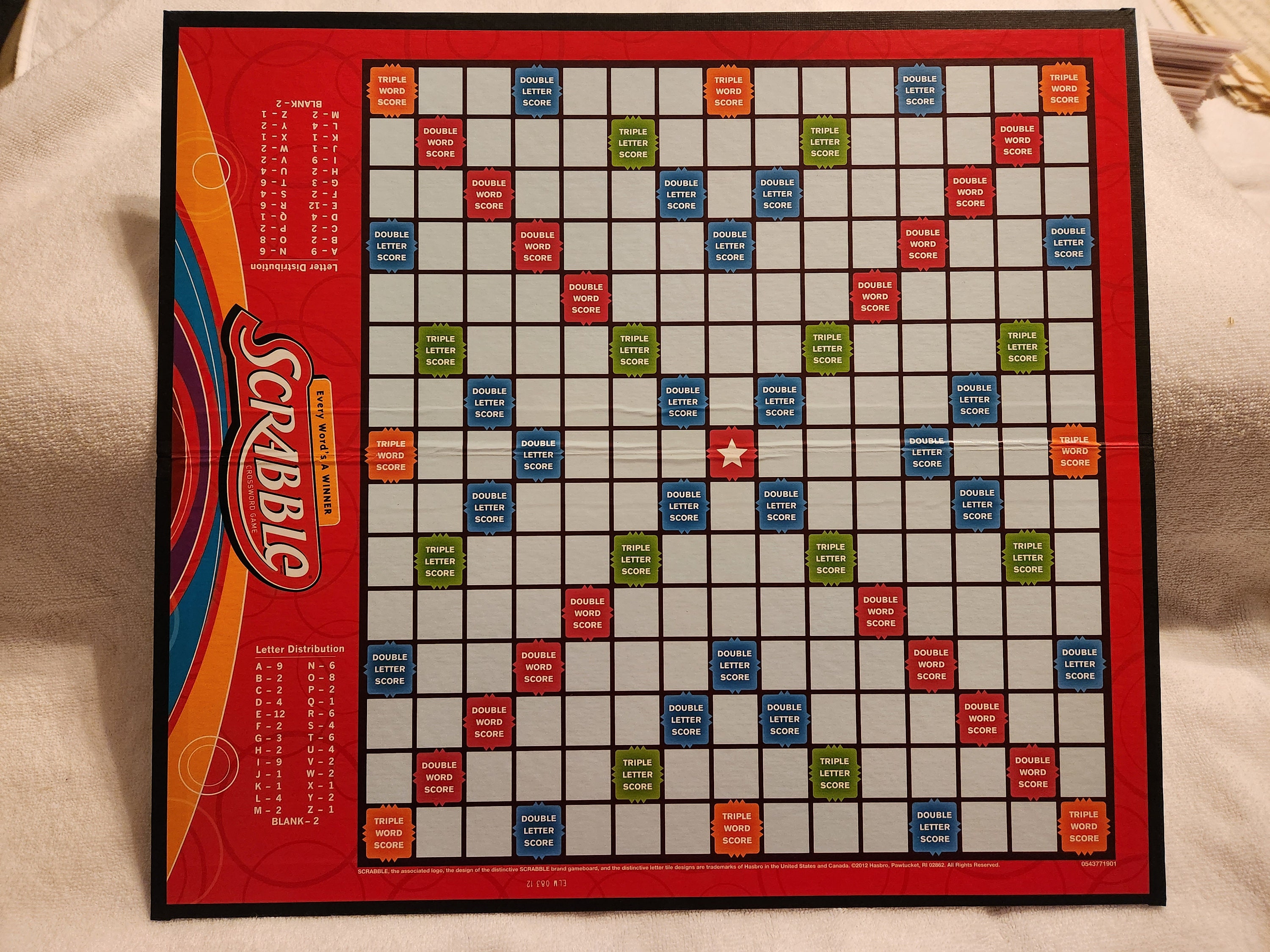 Scrabble Game Board Game Board for the Wall Scrabble Board - Etsy