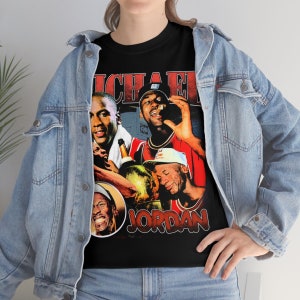 Michael Jordan Shirt Throwback T-Shirt, T-shirt | Rap T-Shirt, Streetwear, vintage - unisex Bild 3
