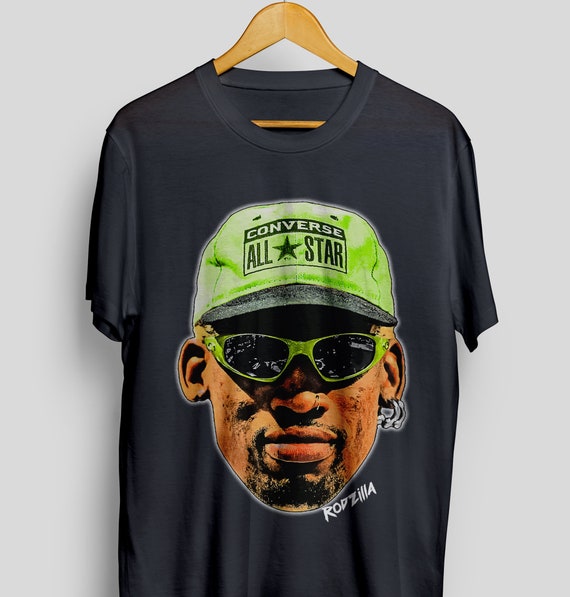 Dennis Rodman T-Shirt Vtg Rap Tee Unisex Dennis Rodman Shirt