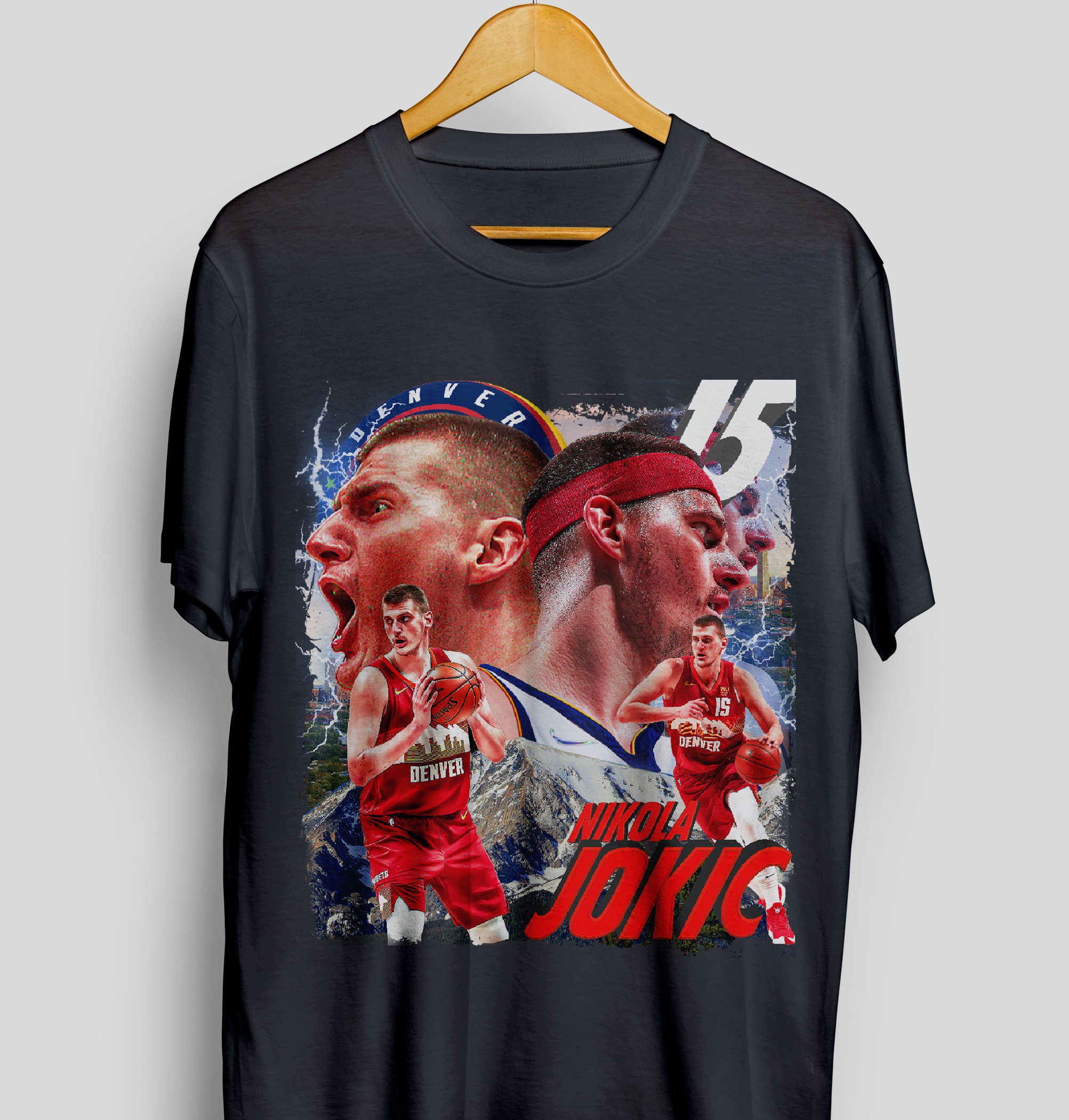 VINTAGE TEE - T SHIRT NBA OLD SCHOOL LEBRON JAMES