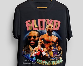 Floyd Mayweather Shirt Throwback Tee, T-shirt | Rap T-Shirt, Streetwear, vintage - UNISEX