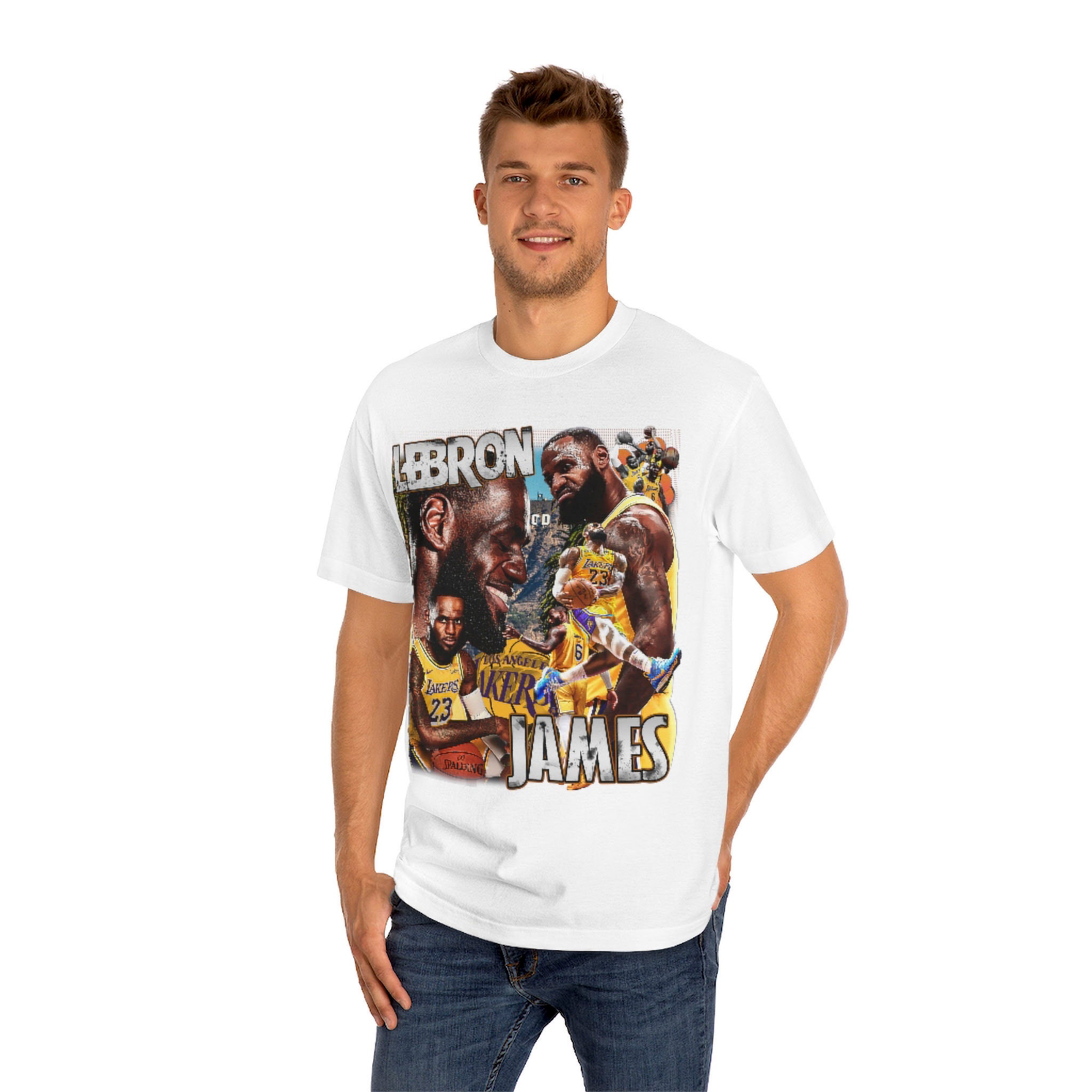 LeBron James Mirror GOAT (Lakers #6) | Kids T-Shirt