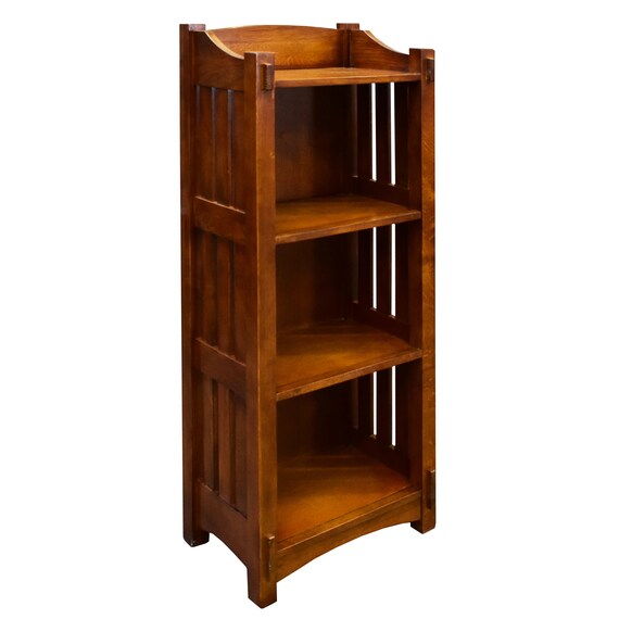 Arts and Crafts Style Open Bookcase Model 5284 Etsy