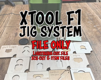 xTool F1 jig system (FILE ONLY)