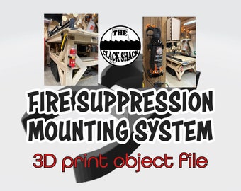 Fire suppression holder (3D print file)