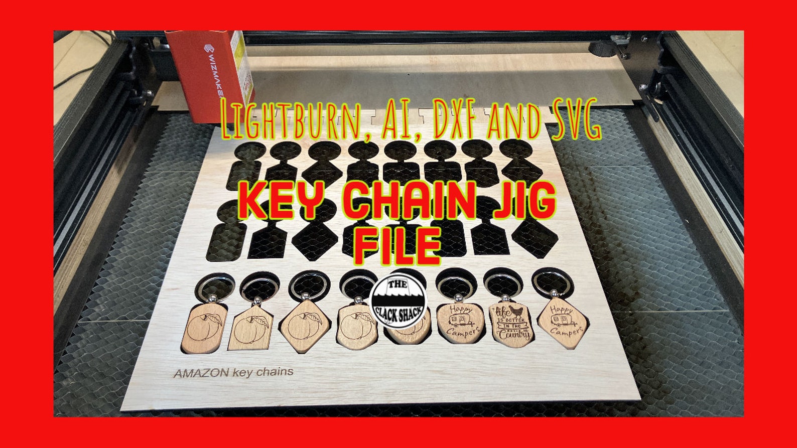 Key Chain File Key Chain Jig (file Only) - Etsy