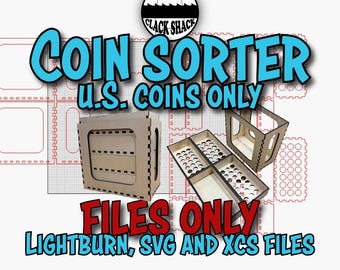Coin sorter box (FILE ONLY)