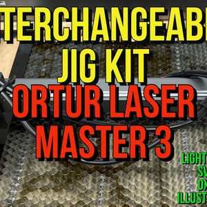 Kit de plantillas intercambiables- Ortur Laser Master 3 (ARCHIVO)
