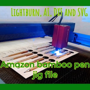 Bamboo ink pen jig file (file only)